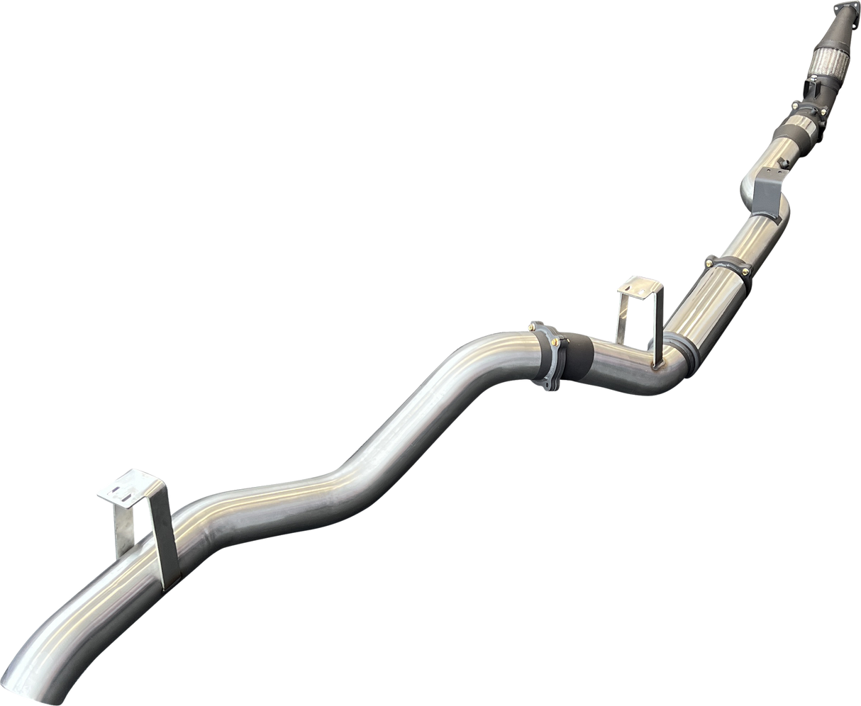 Manta | 4″ Turbo Back with Cat & Muffler | Toyota Landcruiser VDJ76 V8 Wagon 2016–2025