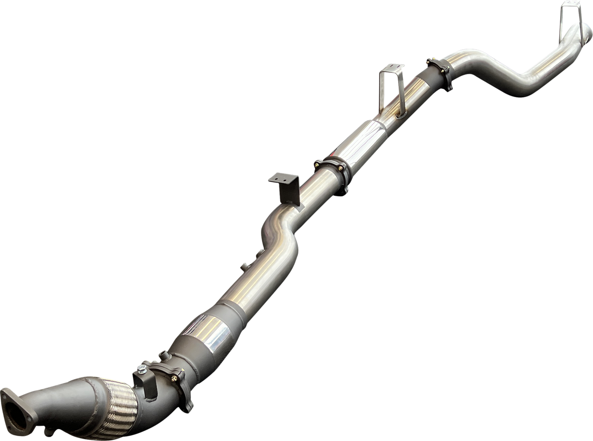 Manta | 4″ Turbo Back with Cat & Muffler | Toyota Landcruiser VDJ76 V8 Wagon 2007–2016