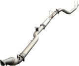 Manta | 4″ Turbo Back without Cat, With Muffler | Toyota Landcruiser VDJ76 V8 Wagon 2007–2016