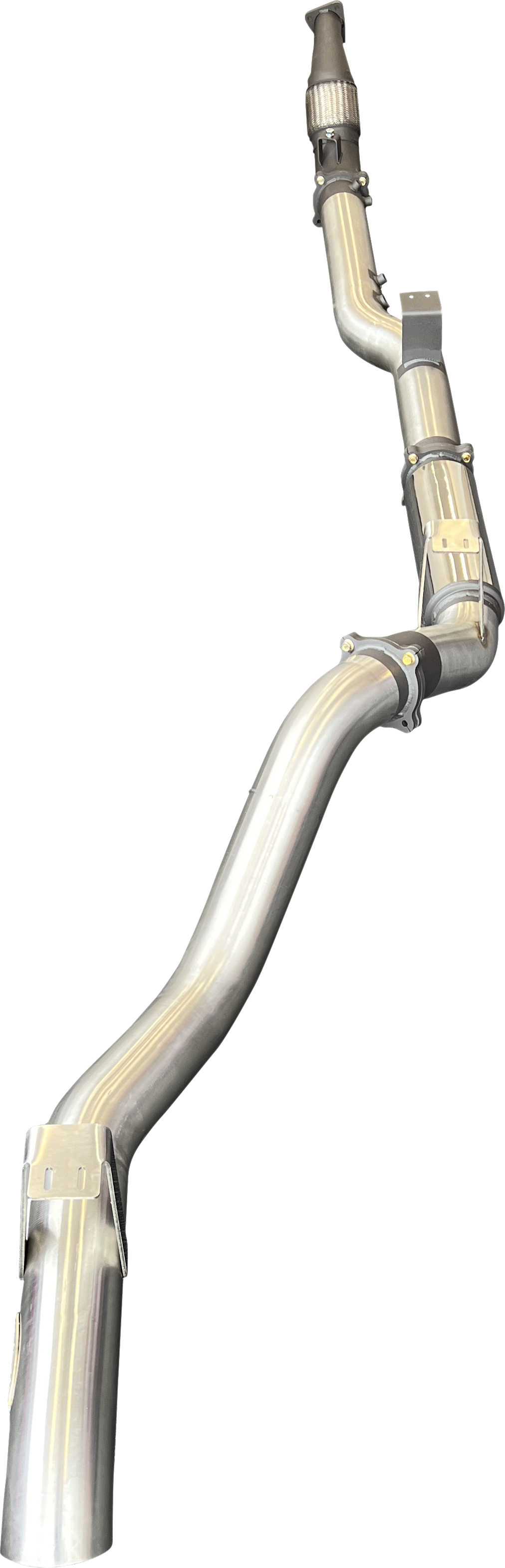 Manta | 4″ Turbo Back without Cat, With Muffler | Toyota Landcruiser VDJ76 V8 Wagon 2007–2016