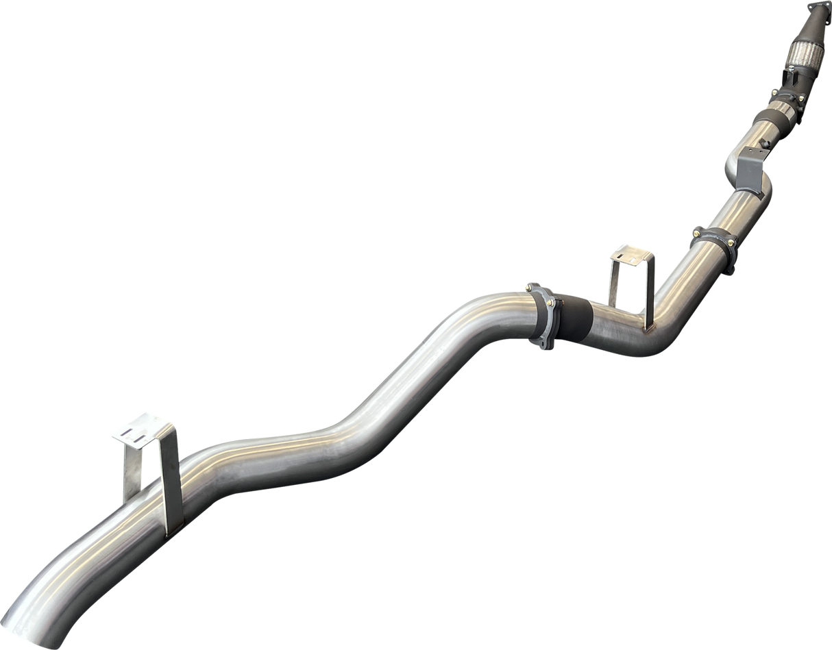 Manta | 4″ Turbo Back with Cat, No Muffler | Toyota Landcruiser VDJ76 V8 Wagon 2007–2016