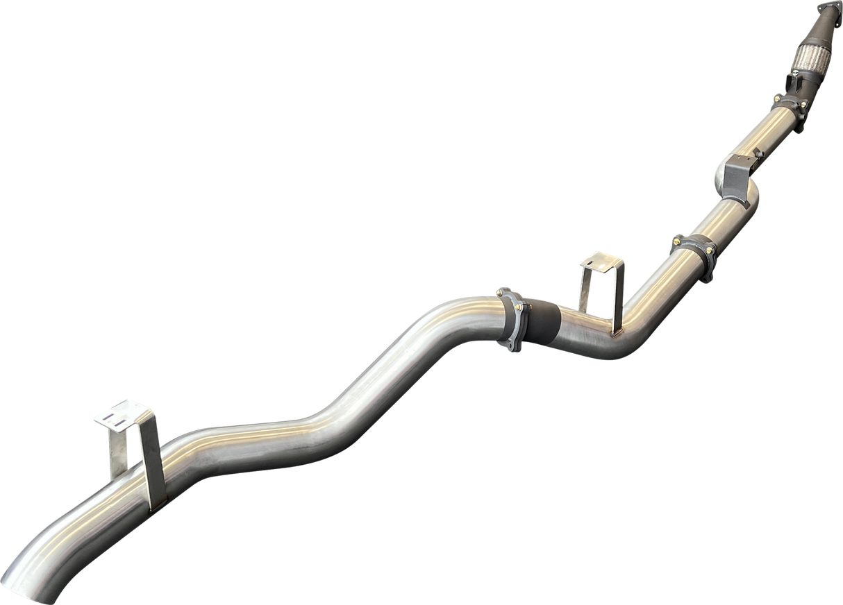 Manta | 4″ Turbo Back without Cat & Muffler | Toyota Landcruiser VDJ76 V8 Wagon 2007–2016