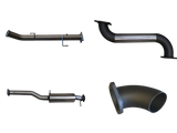 Manta | 3in Dump Pipe Back Exhaust with Small Muffler Diff Dump | Volkswagen Amarok V6 TDI550 TDI580 Ute 2016–2022