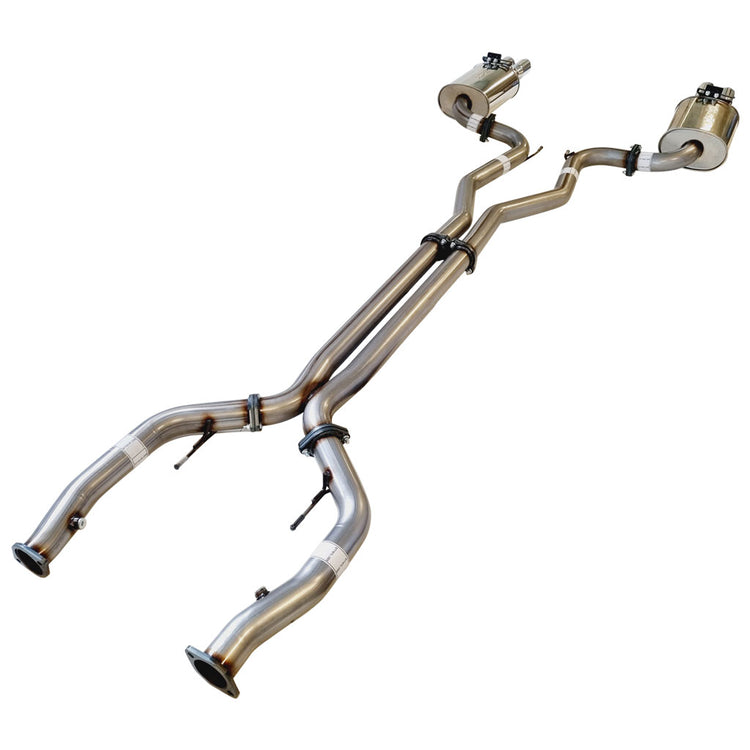ESA | 3" Twin Stainless Catback Exhaust | Holden Commodore VE VF Sedan & Wagon | ST181-184XA-3XPS