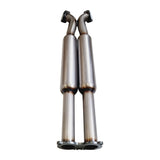 ESA | Twin 2.5" Catback Exhaust Stainless Straight Tips | Holden Commodore VE VF Ute | ST181-194HDXS-XPS