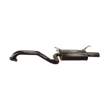 REDBACK - Ford Falcon BA BF (2003 - 2008) Sedan 2.5" Catback Exhaust with Hotdog Centre and Dual Outlet Rear Muffler