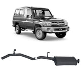 REDBACK - Toyota Landcruiser 79 Series 1HZ (4.2L) 2.5" Exhaust with Muffler