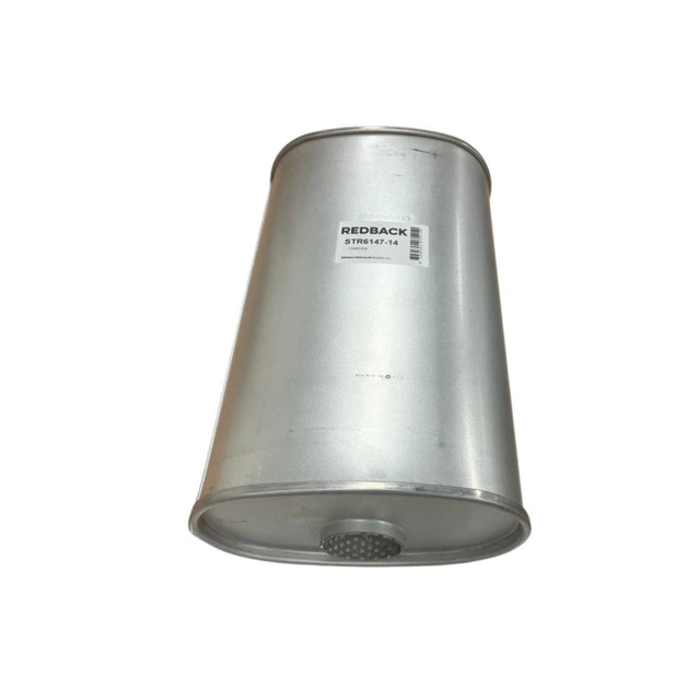 Redback - 2" Universal Muffler Centre/Centre 355mmx 203mmx 127mm Oval Aluminised