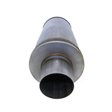 REDBACK | 6" Round Megaflow Performance Muffler 409 Stainless 14" Long 3" ID | STR8216-409