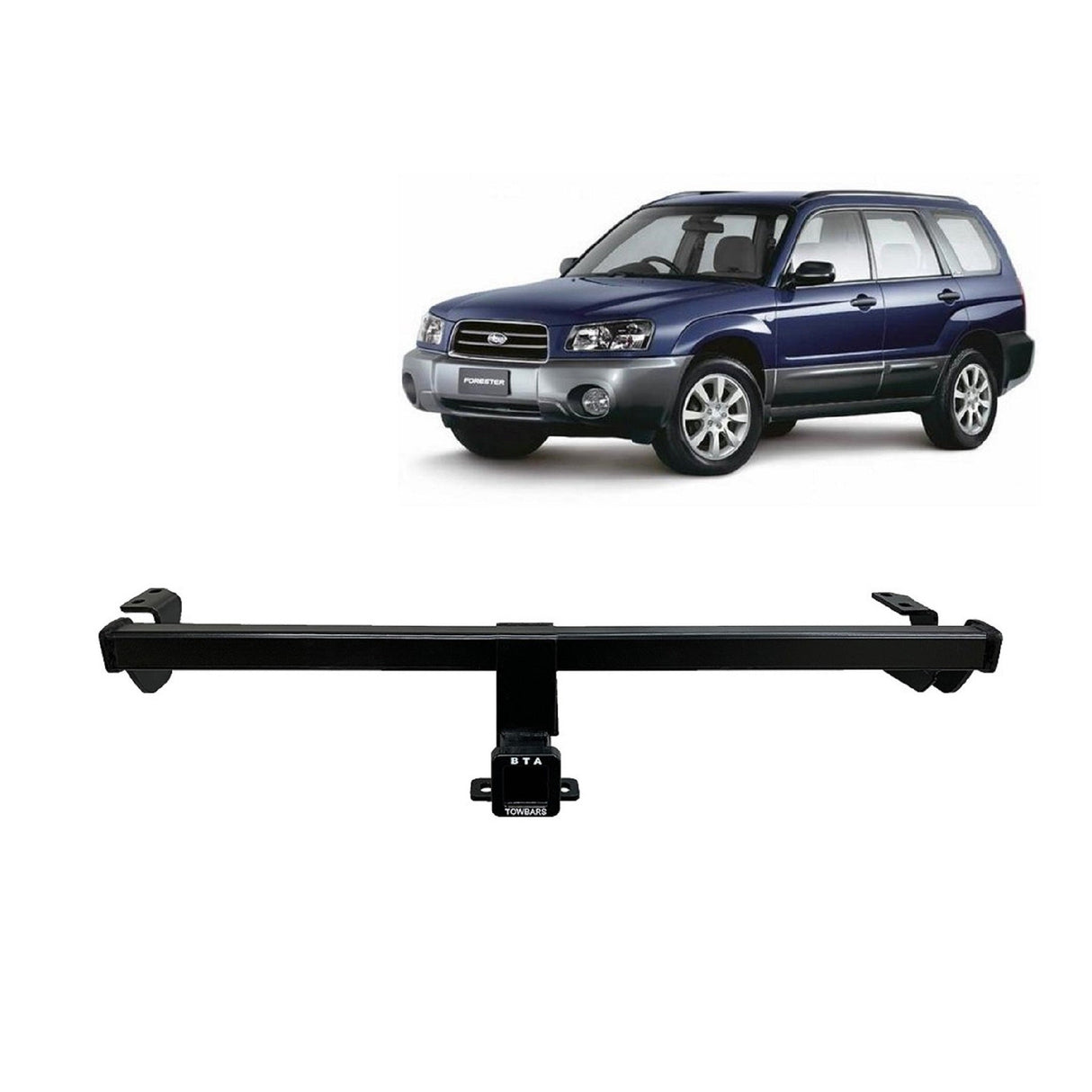 BTA Subaru Forester (08/1997 – 03/2008) Heavy Duty Towbar 1800/180kg Capacity