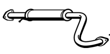 Standard Replacement - Daewoo Lanos Sedan & Hatchback 1.5lt 1.6lt Intermediate Pipe (7/97-3/03) (BI4681) (Berklee)