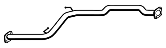 Standard Replacement - Daihatsu Applause Sedan A101 1.6 EFI Intermediate Pipe (10/89-9/97) (BI4464) (Berklee)