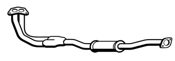 Standard Replacement - Ford Econovan / Mazda 1800 2000 Engine Pipe (1/84-1/97) (BE4010) (Berklee)