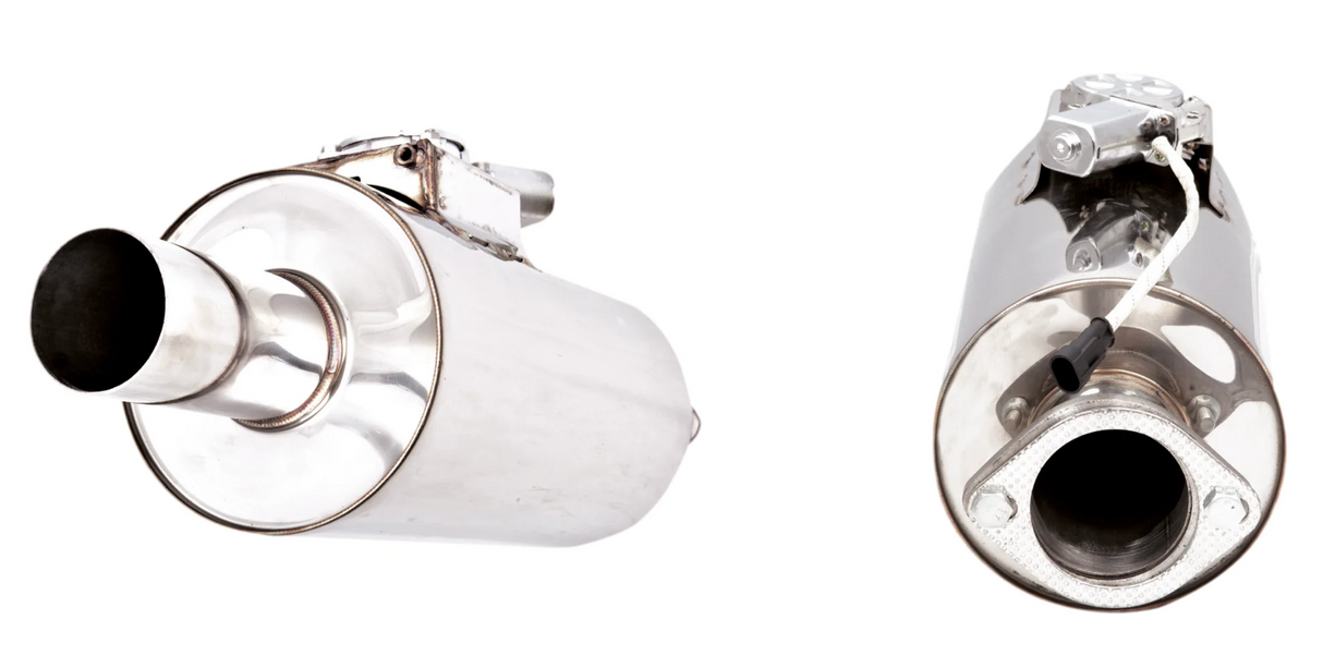 XFORCE - 3" Inch Inlet & 3" Inch Outlet Round Varex Muffler