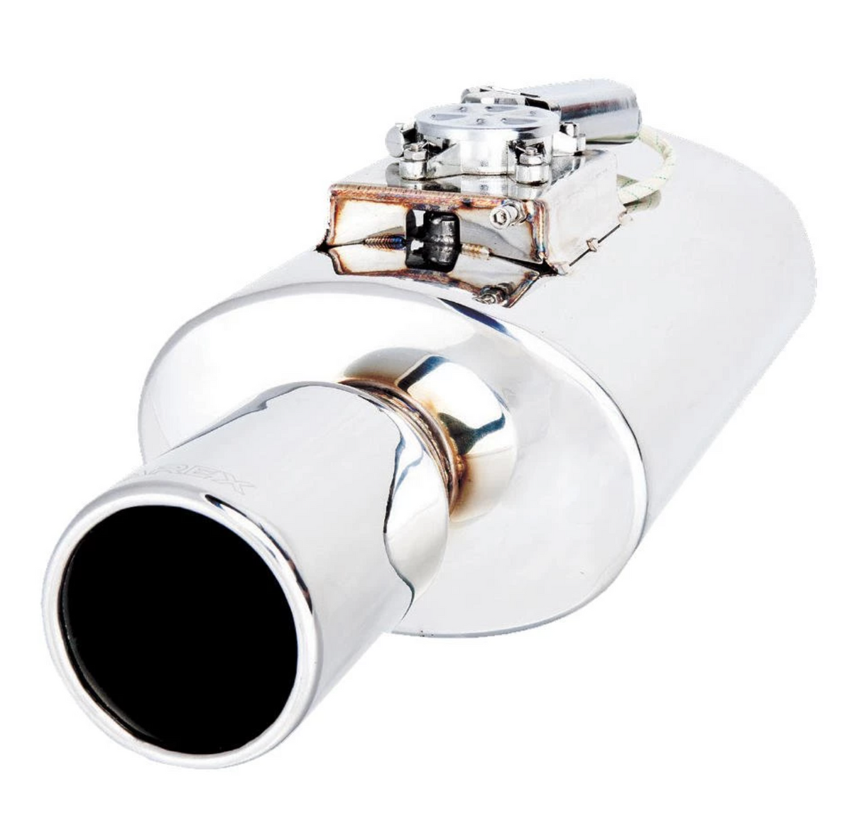 XFORCE - 3" Inch Inlet Single Tip Oval Varex Muffler