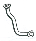 Standard Replacement - Toyota Landcruiser HJ47 DIE 80- Engine Pipe (BE4080) (Berklee)