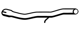 Standard Replacement - Ford LASER KE/METEOR GC/Mazda 323 BF Tail Pipe (BT4114) (Berklee)