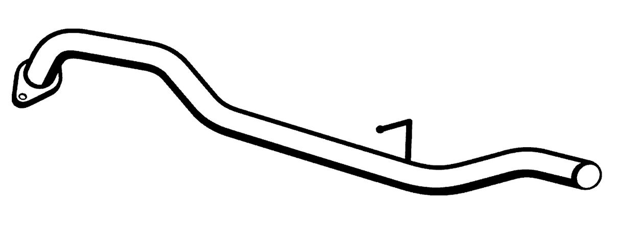 Standard Replacement - Holden Jackaroo 6cyl (4/92 - 2/98) Tail Pipe (BT4654) (Berklee)