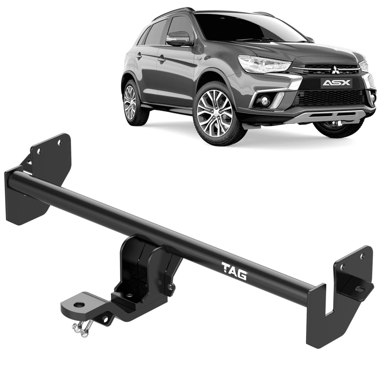 TAG - Mitsubishi ASX Series (2010-Present) SUV Standard Duty Towbar & Direct Fit Wiring Harness
