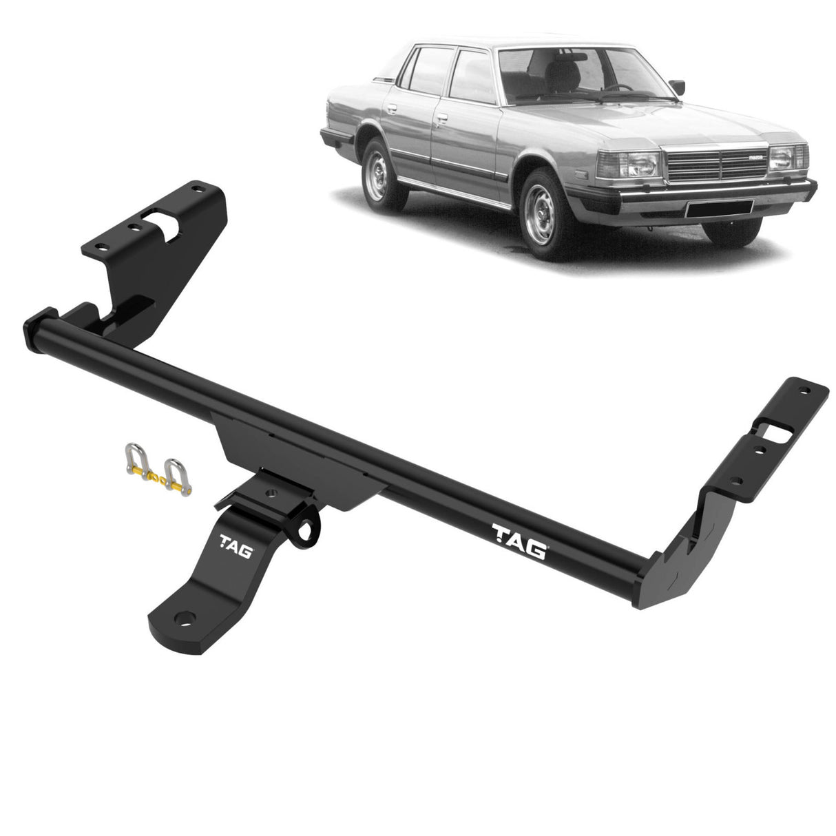 TAG - Mazda 929L (06/1978 - 1982) Sedan Towbar Standard Duty