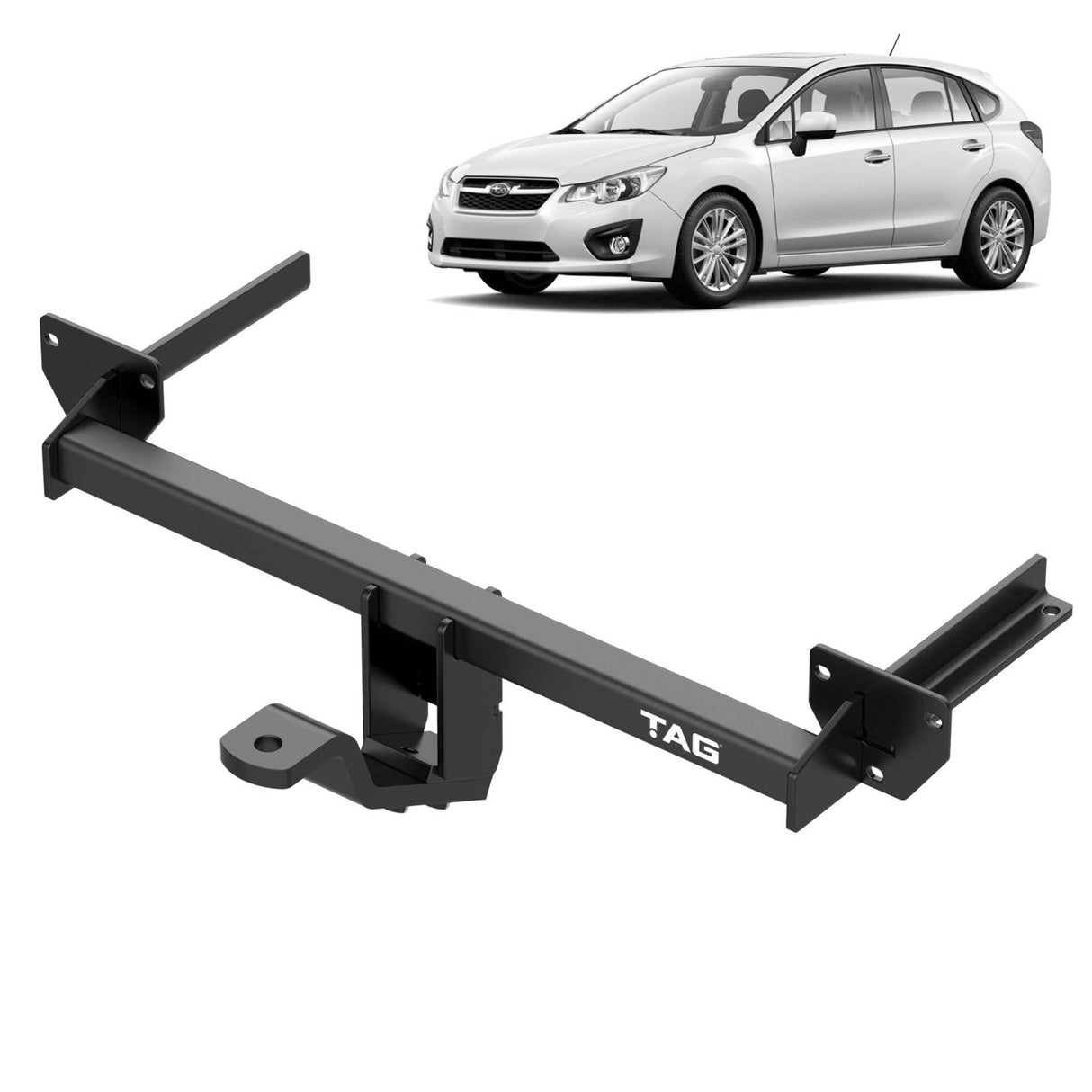 TAG - Subaru Impreza GH, GE, G3 (2007 - 2012) Hatchback Light Duty Towbar & Direct Fit Wiring Harness