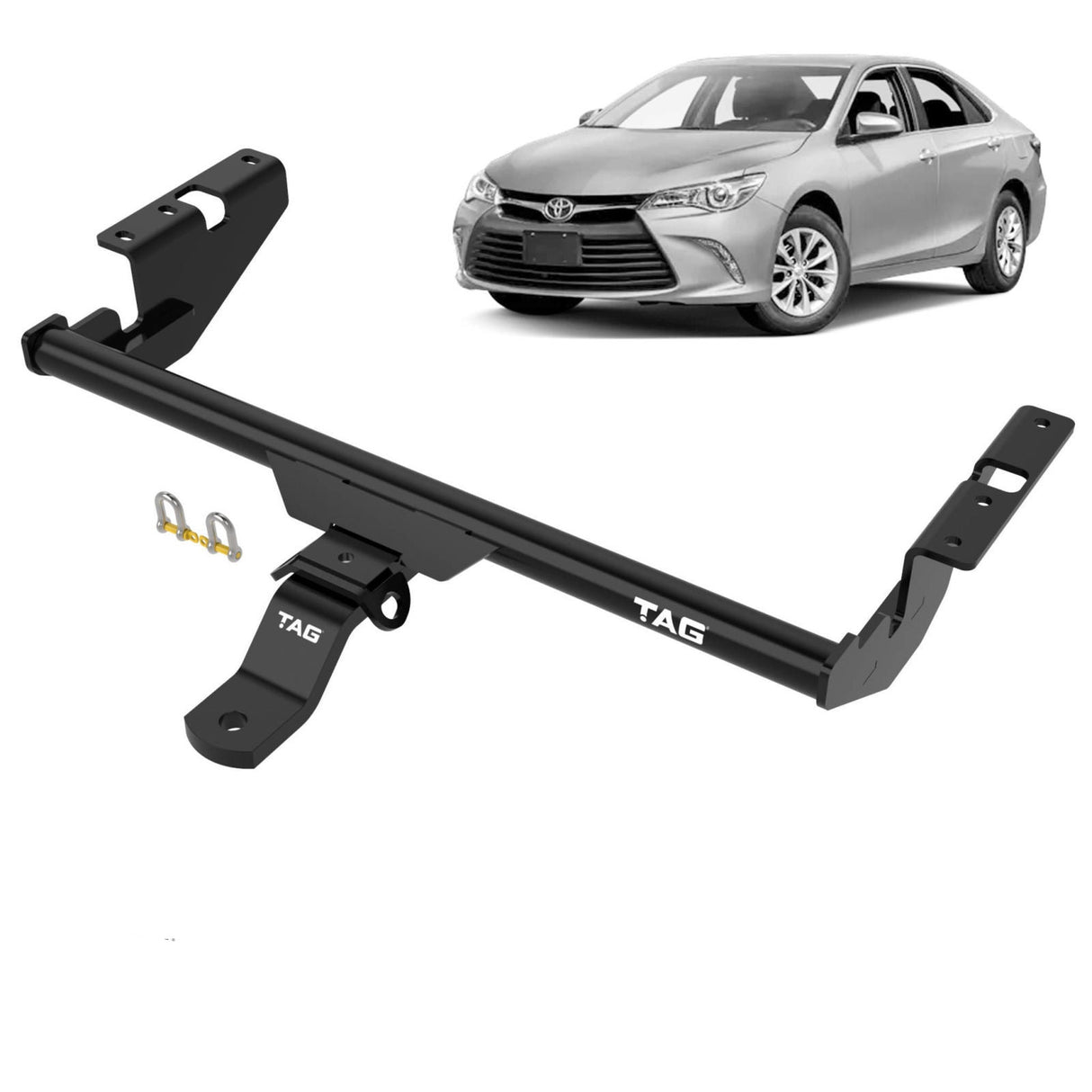 TAG - Toyota Camry ASV50R, ACV40, ACV40R, ASV50_, AVV50, AHV40R, AVV50R (2011 - 2017), Aurion GSV40, GSV50, GSV40R, GSV50R (2012 - 2017) Standard Duty Towbar & Direct Fit Wiring Kit