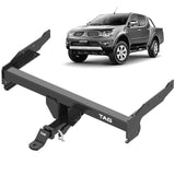 TAG - Mitsubishi Triton MN (2009 - 2015) Dual Cab Heavy Duty Towbar & Direct Fit Wiring