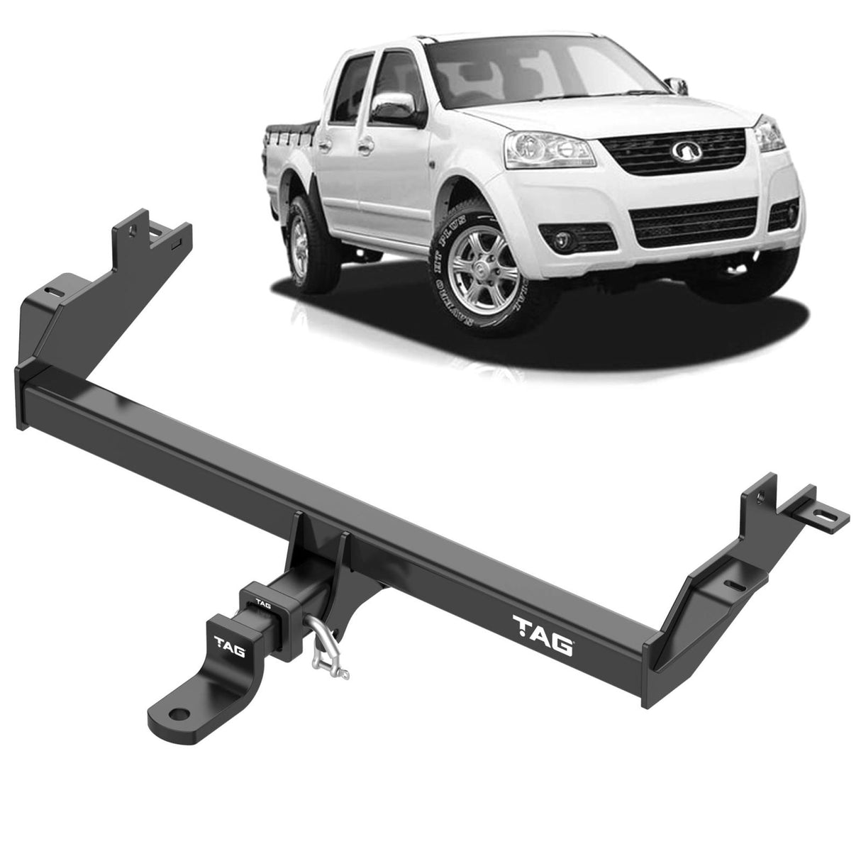 TAG - GWM V240 (2009 - 2016), V200 (2011 - 2016) Heavy Duty Towbar & Universal Wiring