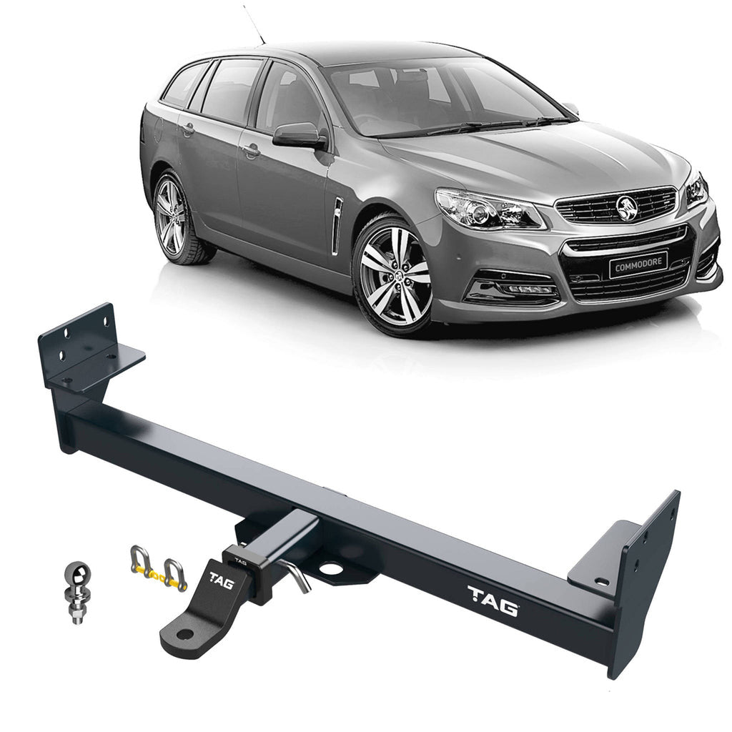 TAG | Heavy Duty Towbar & Direct Fit Wiring Kit | Holden Commodore VF Wagon 01/2013–10/2017 (Excl. LPG) | T4H485-K101