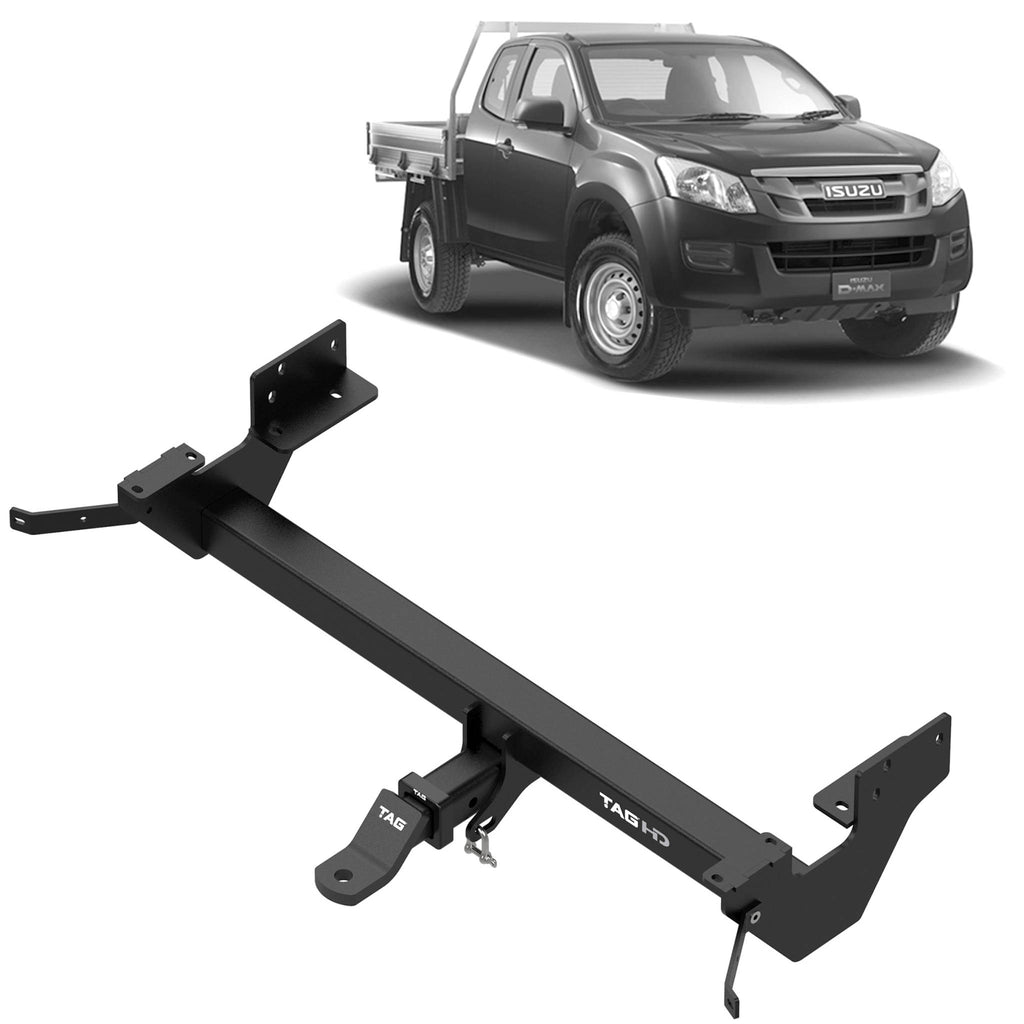 TAG - Isuzu D-MAX (2012 - 2020) Heavy Duty Towbar with Rear Bumper Step