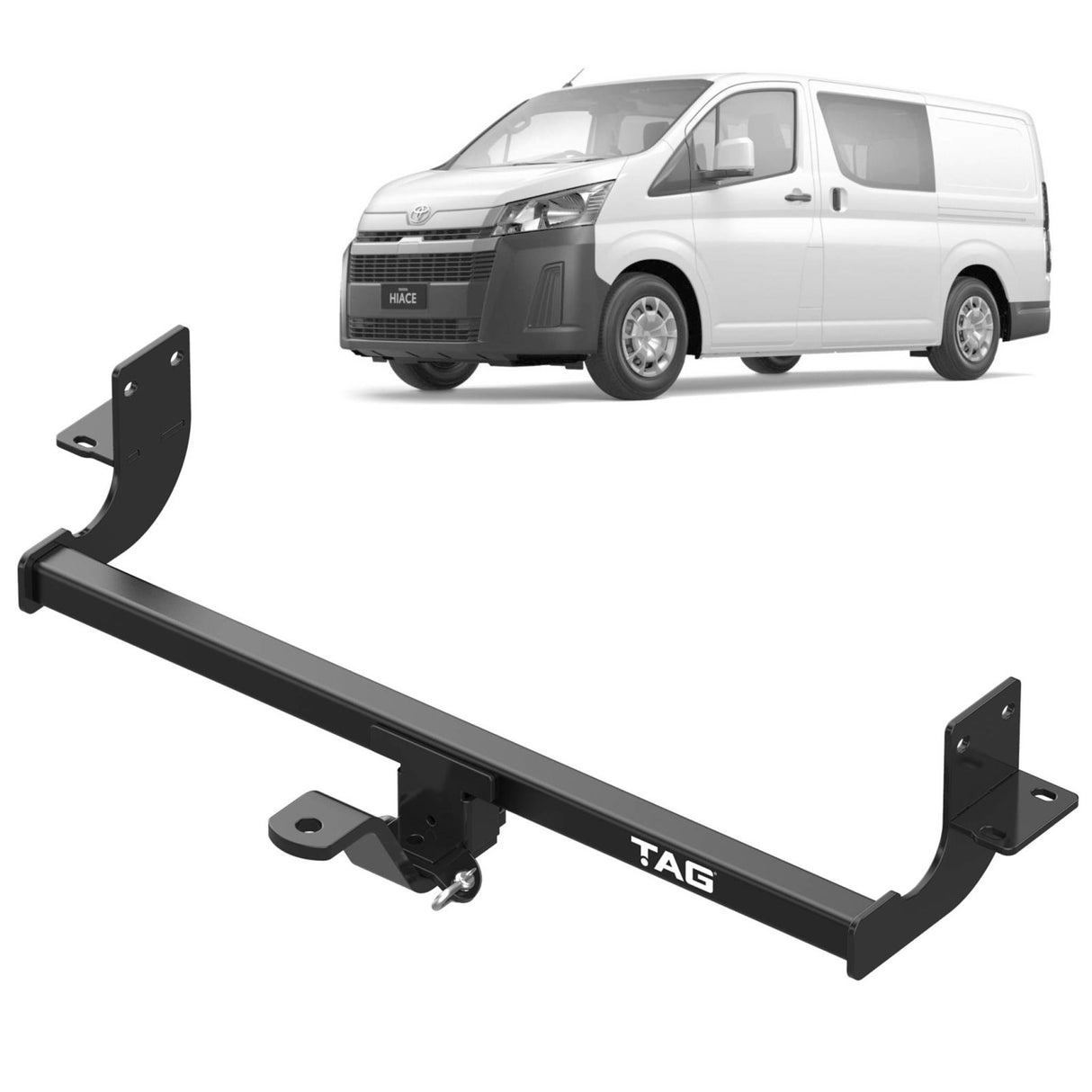 TAG | Standard Duty Towbar & Direct Fit Wiring | Toyota Hiace H300 Van Minibus 2019–on | T6T710-K201