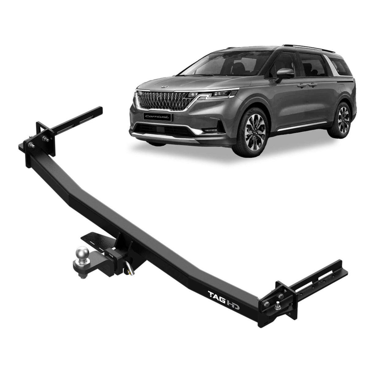 TAG - KIA Carnival KA4 (2020 - 2024), KA4 PE (2024 - on) Heavy Duty Towbar