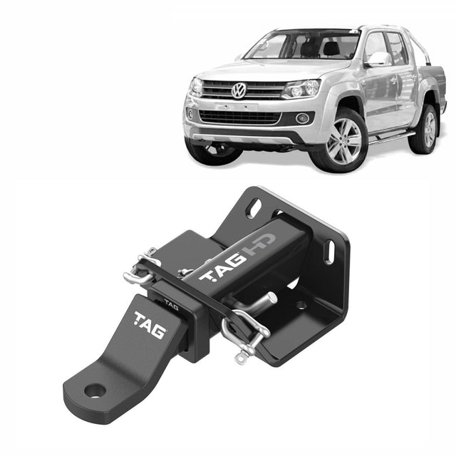 TAG | Heavy Duty Towbar & Direct Fit Wiring Kit | VW Amarok 2H Tub With Step 2011–2022 | T7P673-K101