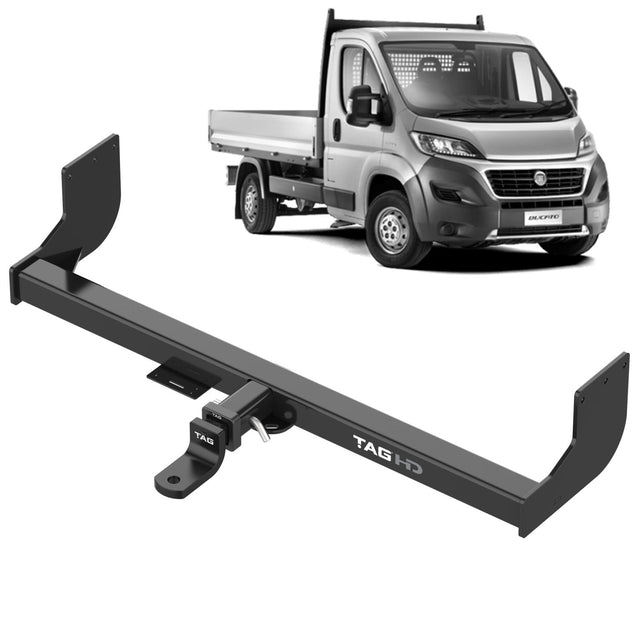TAG | Heavy Duty Towbar & Universal Wiring Kit | Fiat Ducato Cab Chassis Alko Extension 2001–2019 | T7P714-K301