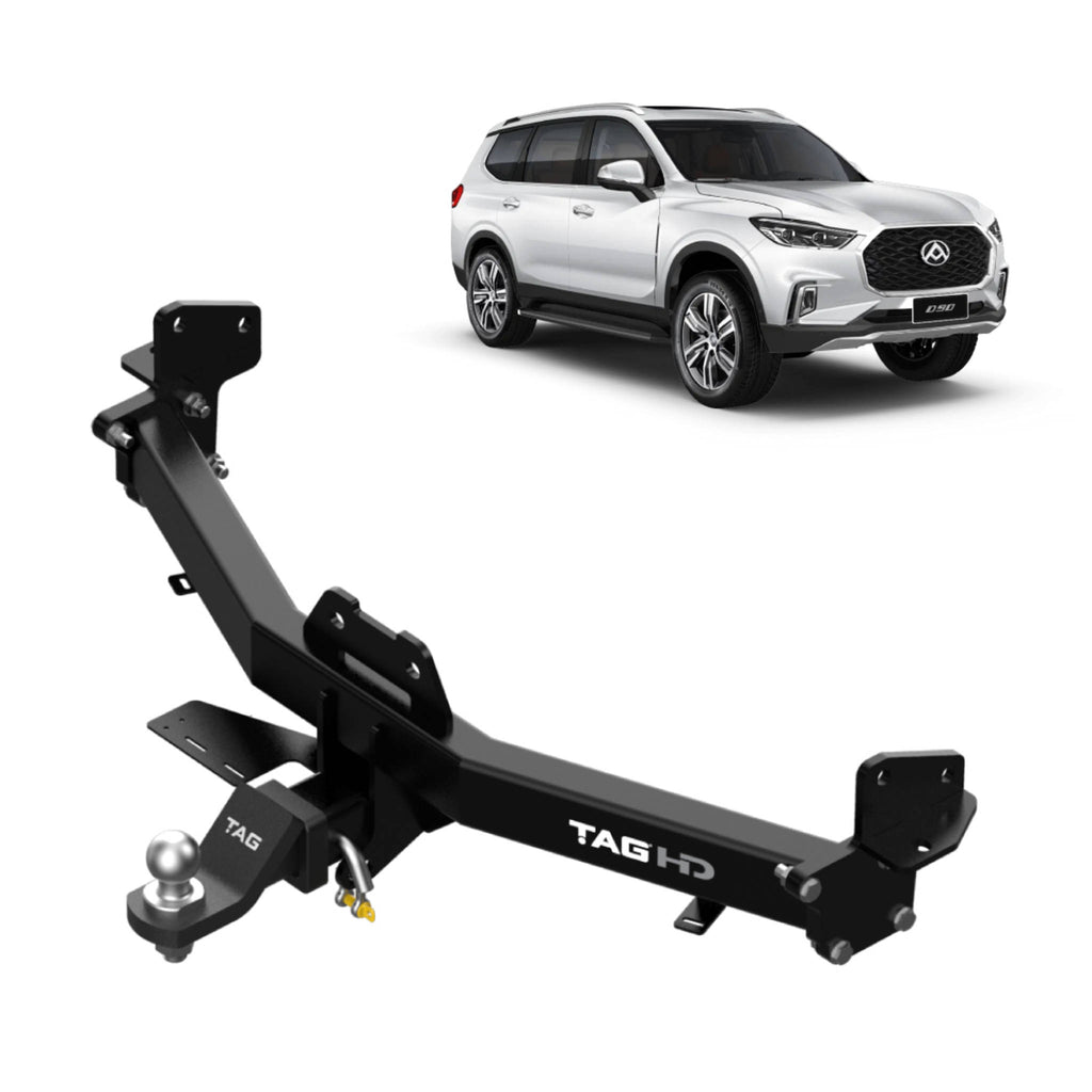 TAG | Heavy Duty Towbar & Direct Wiring Harness | LDV D90 SV9A SUV 2020–On | T7P786-K201
