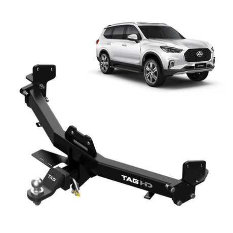 TAG | Heavy Duty Towbar & Direct Wiring Harness | LDV D90 SV9A SUV 2020–On | T7P786-K201