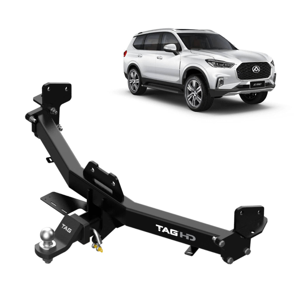 TAG | Heavy Duty Towbar & Direct Wiring Harness | LDV D90 SV9A SUV 2020–On | T7P786-K201