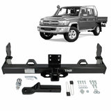TAG | HD Towbar & Direct Fit Wiring Kit | Toyota Landcruiser 75/79 Series Single Cab 1985–2012 | T7T672-K201