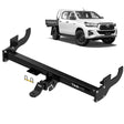 TAG | HD Towbar & Direct Fit ECU Wiring Kit | Toyota Hilux No Bumper Step 2015–On | T7T701-K204