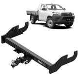 TAG - Toyota Hilux (2015 - on) Extended Towbar & Direct Fit Wiring for Extended Tray or Canopy