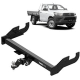 TAG | Extended Towbar & Direct Fit Wiring Kit | Toyota Hilux Extended Tray 2008–2015 | T7T703-K202