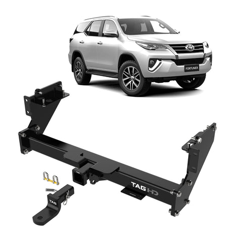 TAG | Heavy Duty Towbar & Erich Jaeger Digital Wiring Kit | Toyota Fortuner SUV 2015–On | T7T718-K101