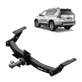 TAG | Heavy Duty Towbar & Direct Fit Wiring Kit | Toyota Prado 150 Series Spare Wheel Underneath 2009–2024 | T7T728-K201