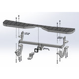 TAG | Heavy Duty Rear Step & Towbar Kit | Toyota Hiace / Commuter Van H300 2019–2025 | T7T743-K010