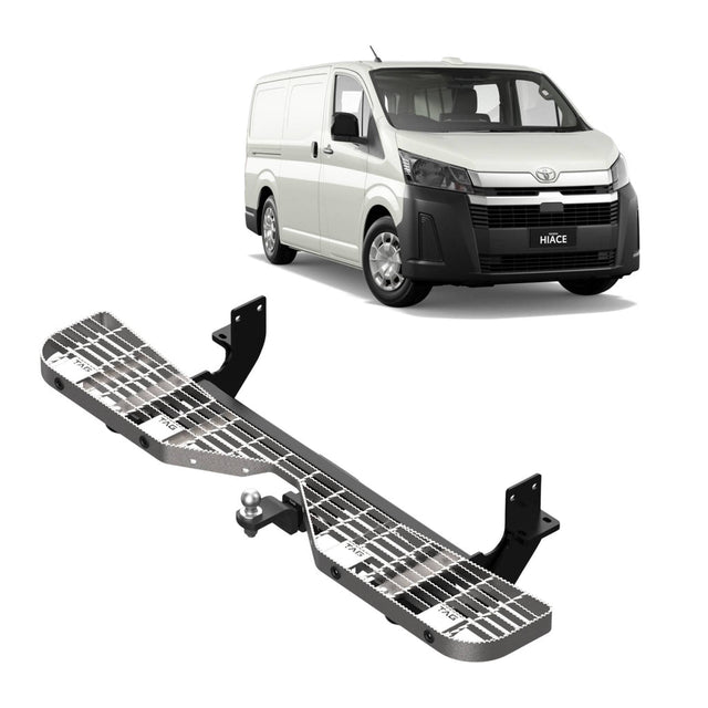 TAG | Heavy Duty Rear Step, Towbar & Wiring Kit | Toyota Hiace / Commuter H300 Facelift 2025–On | T7T743-K212