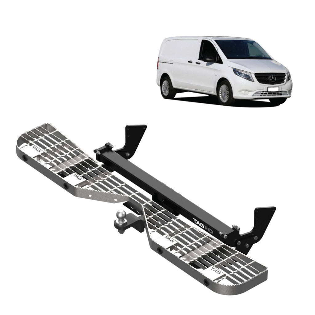 TAG | Rear Step, Towbar & Direct Fit Wiring Kit | Mercedes-Benz Vito 447 2015–On | T8P858-K111