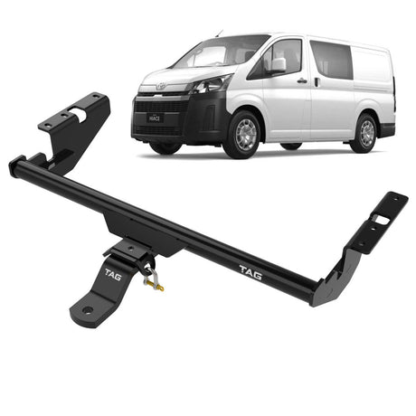 TAG - Toyota Hiace SLWB & Commuter Bus (2005-2019) TAG Standard Duty Towbar with Tail Light Protectors