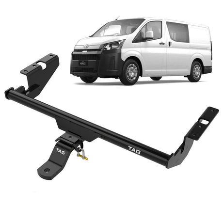 TAG - Toyota Hiace LWB (2005 - 2019) - Standard Duty Towbar with Tail Light Protectors