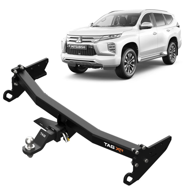 TAG | 4x4 Recovery Towbar & Direct Fit ECU Wiring | Mitsubishi Pajero Sport QF/QG 2019–On | TXR847-K201