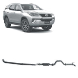 Redback Extreme Duty - Toyota Fortuner (2015 - On) 2.8L Performance Exhaust System